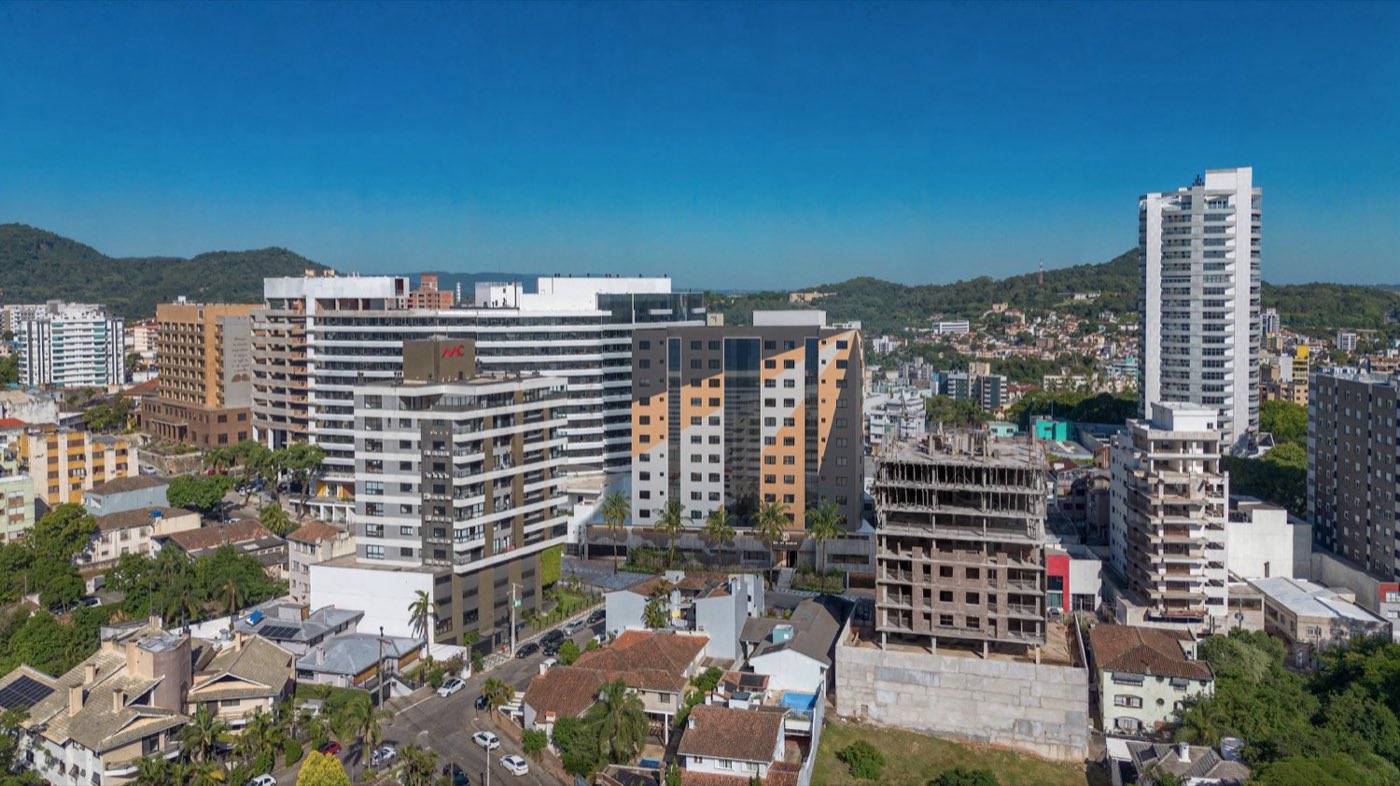 Render aspiracional do Residencial Sol da Gaspar